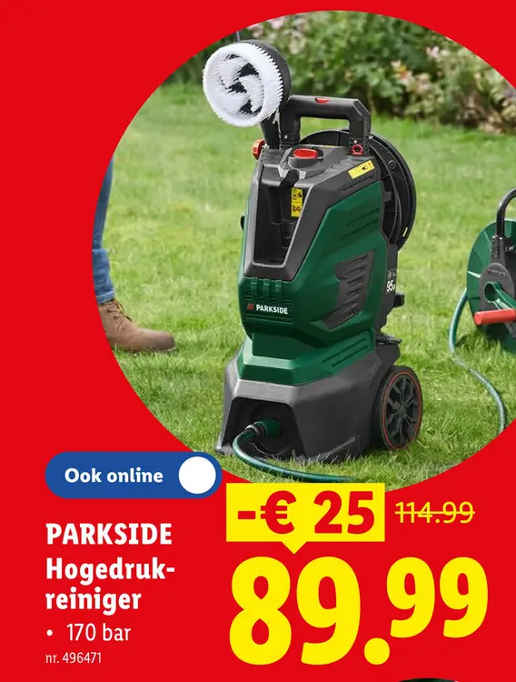 Promotie: Hogedruk-reiniger