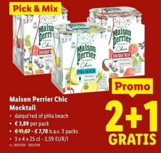 Promotie: Maison Perrier Chic Mocktail
