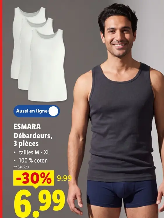 Offre: Débardeurs