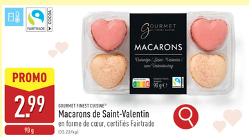 Offre: Macarons de Saint-Valentin