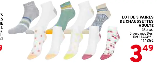 Offre: Chaussettes