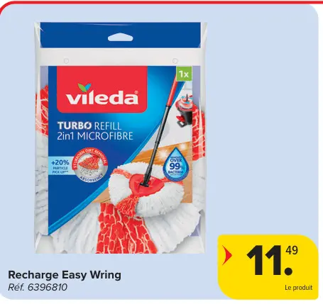 Offre: Recharge Easy Wring