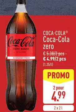 Offre: Coca-Cola zero