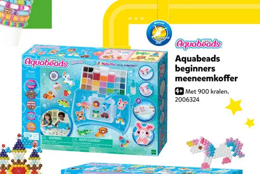 Aanbieding: Aquabeads beginners meeneemkoffer