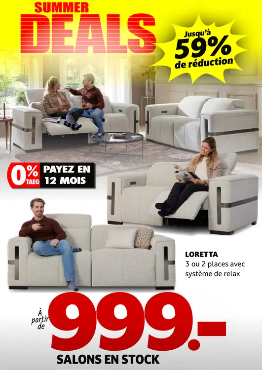 Offre: Salon Loretta