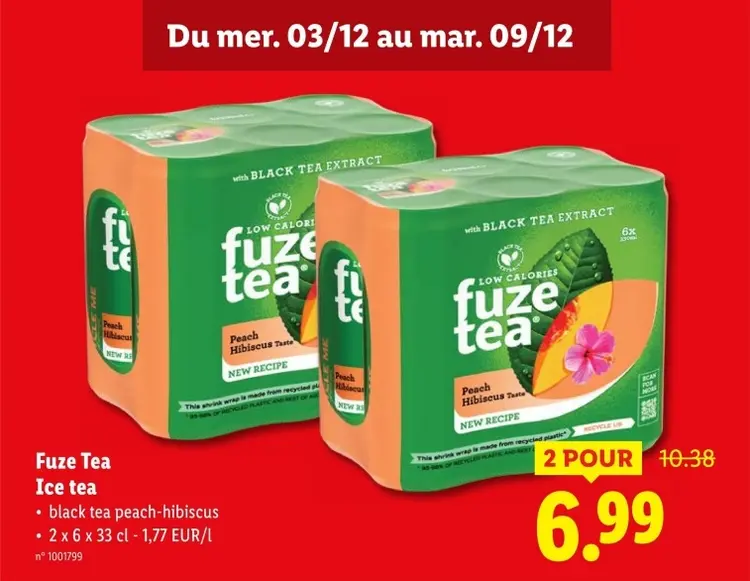 Offre: Ice tea