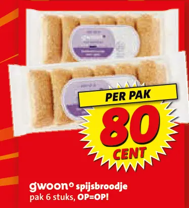 Aanbieding: Spijsbroodje