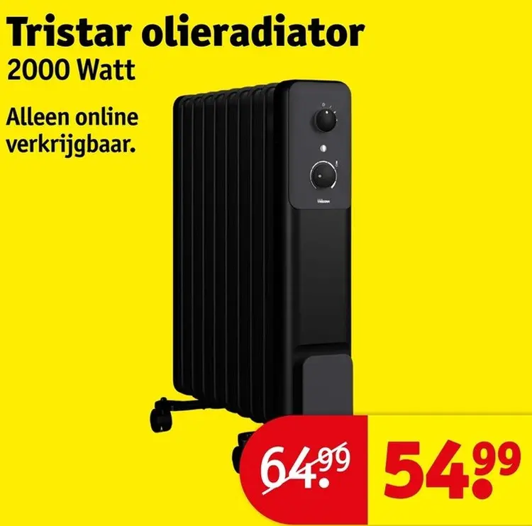 Promotie: Olieradiator