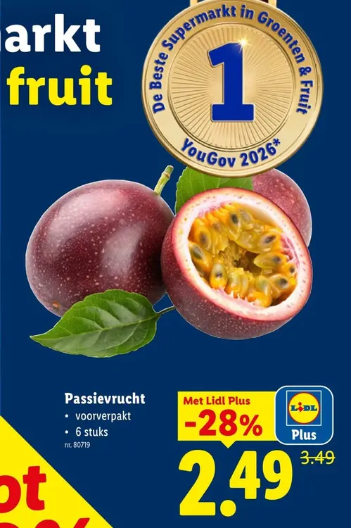 Promotie: Passievrucht