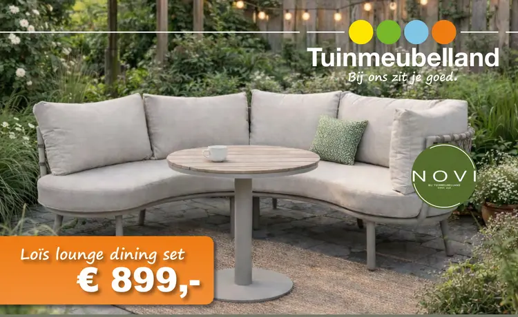 Aanbieding: Loïs lounge dining set