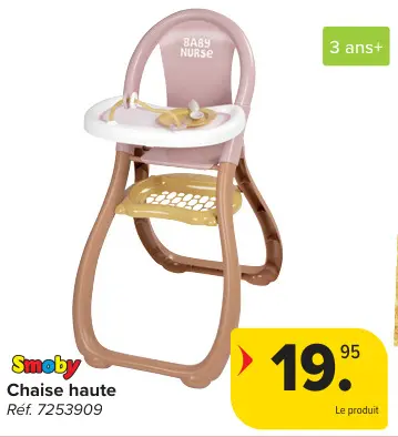 Offre: Chaise haute