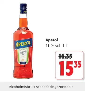 Promotie: Aperol