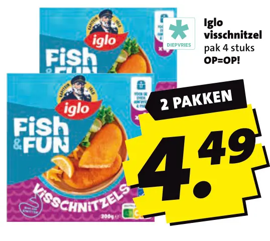 Aanbieding: Visschnitzel