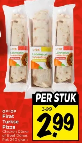Aanbieding: Lahmacun Turkish Pizza