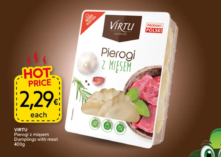 Aanbieding: Pierogi z mięsem