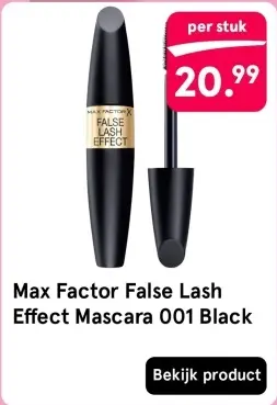 Aanbieding: False Lash Effect Mascara 001 Black