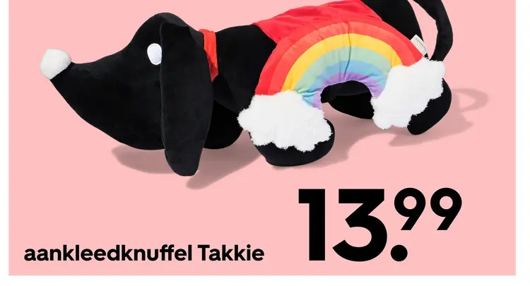 Aanbieding: Aankleedknuffel Takkie
