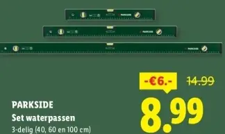 Aanbieding: Set waterpassen