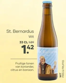 Aanbieding: St. Bernardus Wit
