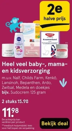 Aanbieding: Heel veel baby-, mama- en kidsverzorging