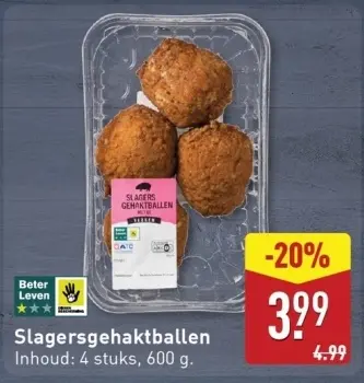 Aanbieding: Slagersgehaktballen