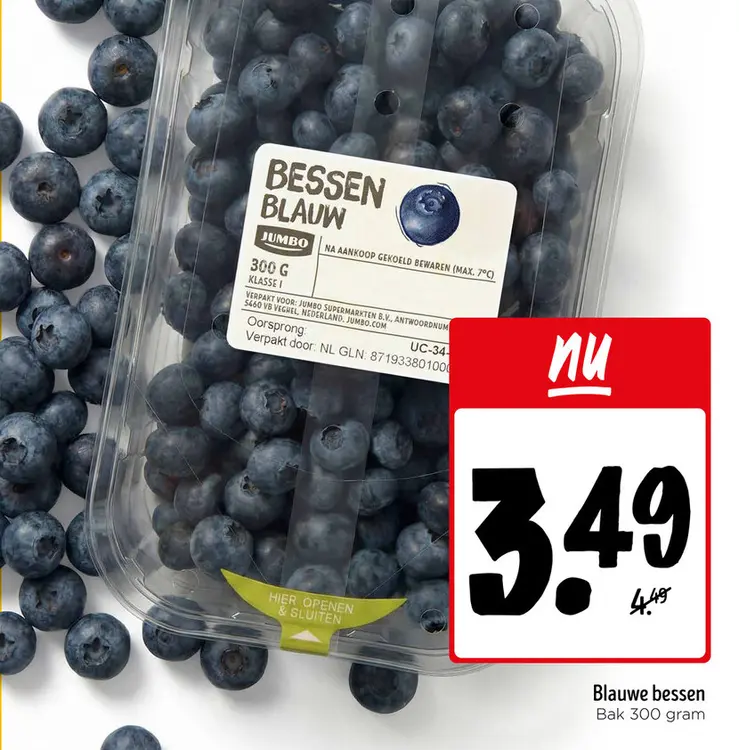 Aanbieding: Blauwe bessen