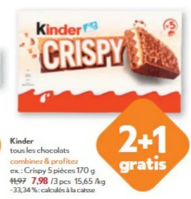 Offre: Crispy