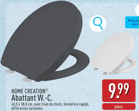 Offre: Abattant W.-C.