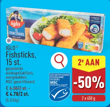 Promotie: Fishsticks