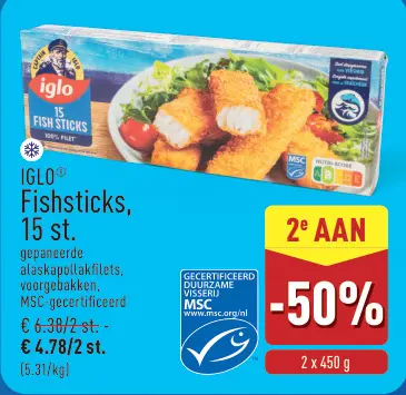 Promotie: Fishsticks