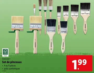 Offre: Set de pinceaux