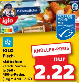 Aanbieding: Fischstäbchen
