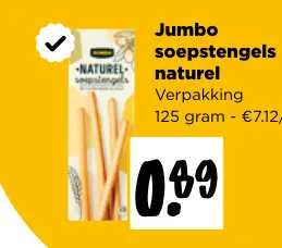 Promotie: Jumbo Soepstengels naturel