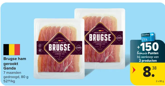 Promotie: Brugse ham gerookt