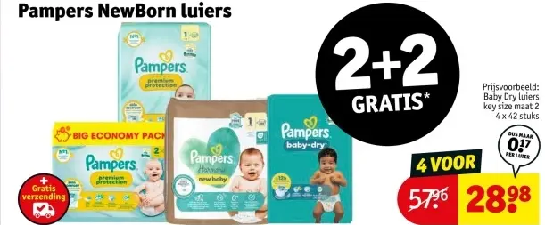 Aanbieding: NewBorn luiers