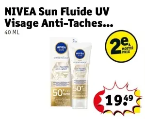 Offre: Sun Fluide UV Visage Anti-Taches Luminous630 FPS 50
