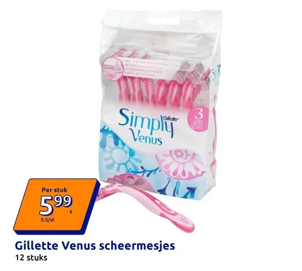Aanbieding: Venus scheermesjes