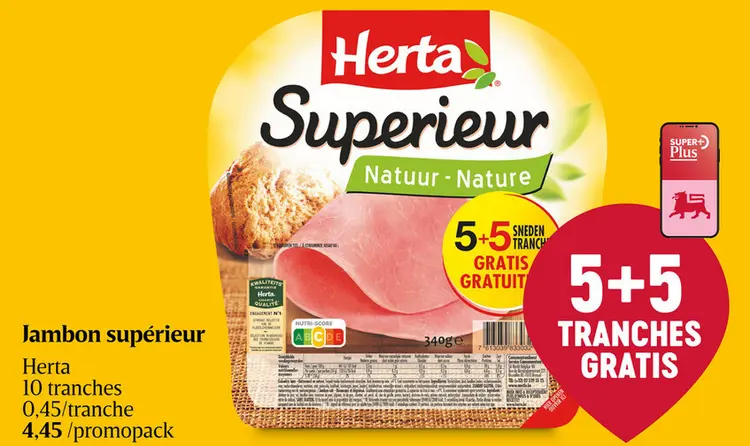 Offre: Jambon supérieur