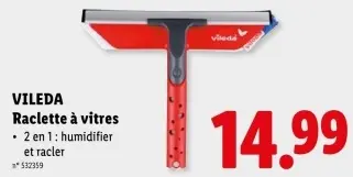 Offre: Raclette à vitres