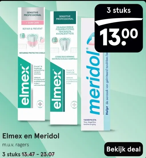 Aanbieding: Elmex en Meridol