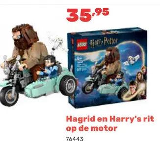 Aanbieding: Hagrid en Harry's rit op de motor