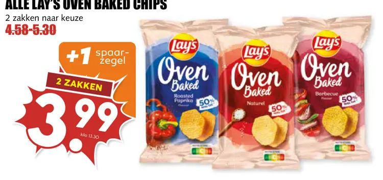 Aanbieding: Oven Baked Chips