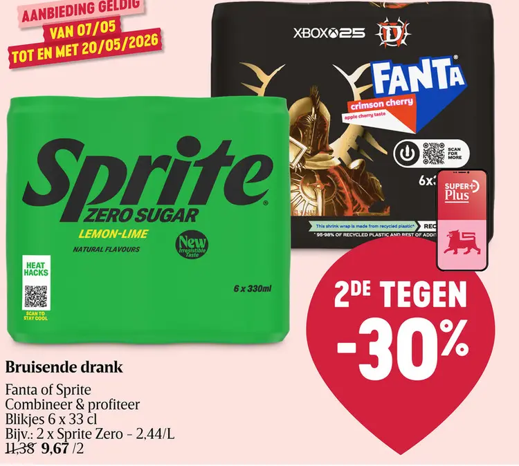 Promotie: Bruisende drank