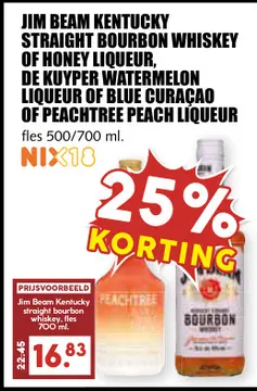 Aanbieding: DIVERSE LIKEUR EN STERKE DRANKEN