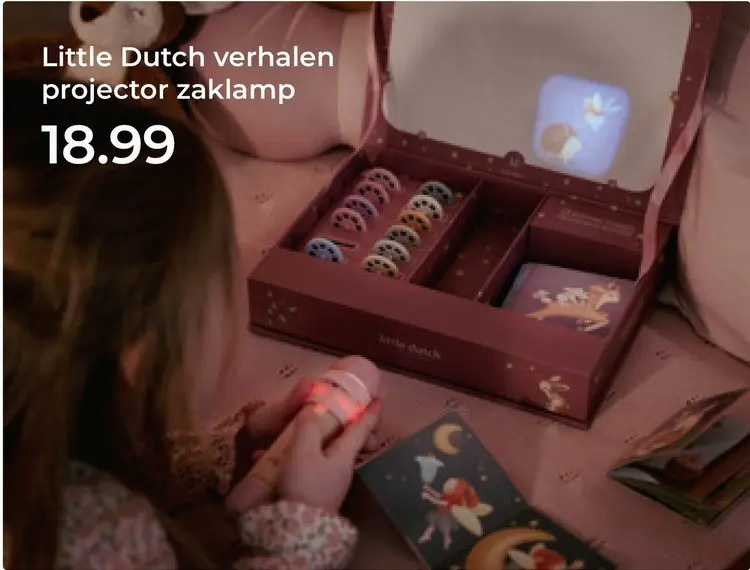 Aanbieding: Verhalen projector zaklamp