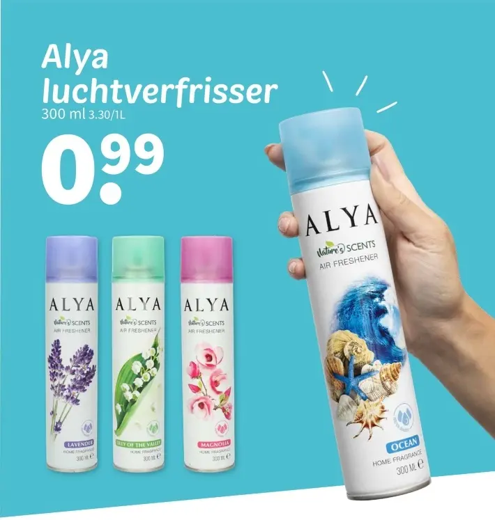 Promotie: Alya luchtverfrisser