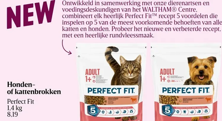 Promotie: Honden- of kattenbrokken