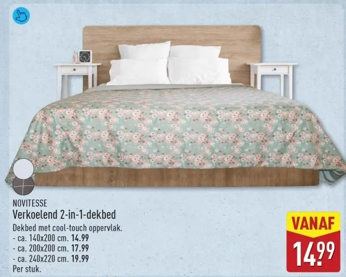 Aanbieding: Verkoelend 2-in-1-dekbed