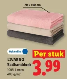 Aanbieding: Badhanddoek