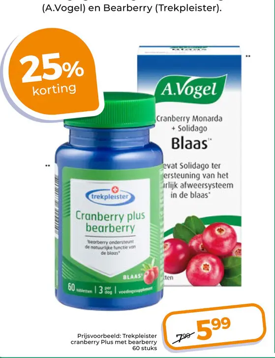 Aanbieding: Cranberry Plus bearberry